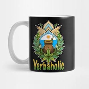 Yerbaholic Retro Bombilla for Argentinian Yerba Mate Tea Lovers Mug